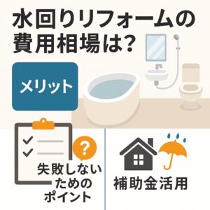 仙台市で浴室リフォームにかかる費用やユニットバス交換の相場・工期を解説する記事のアイキャッチ画像