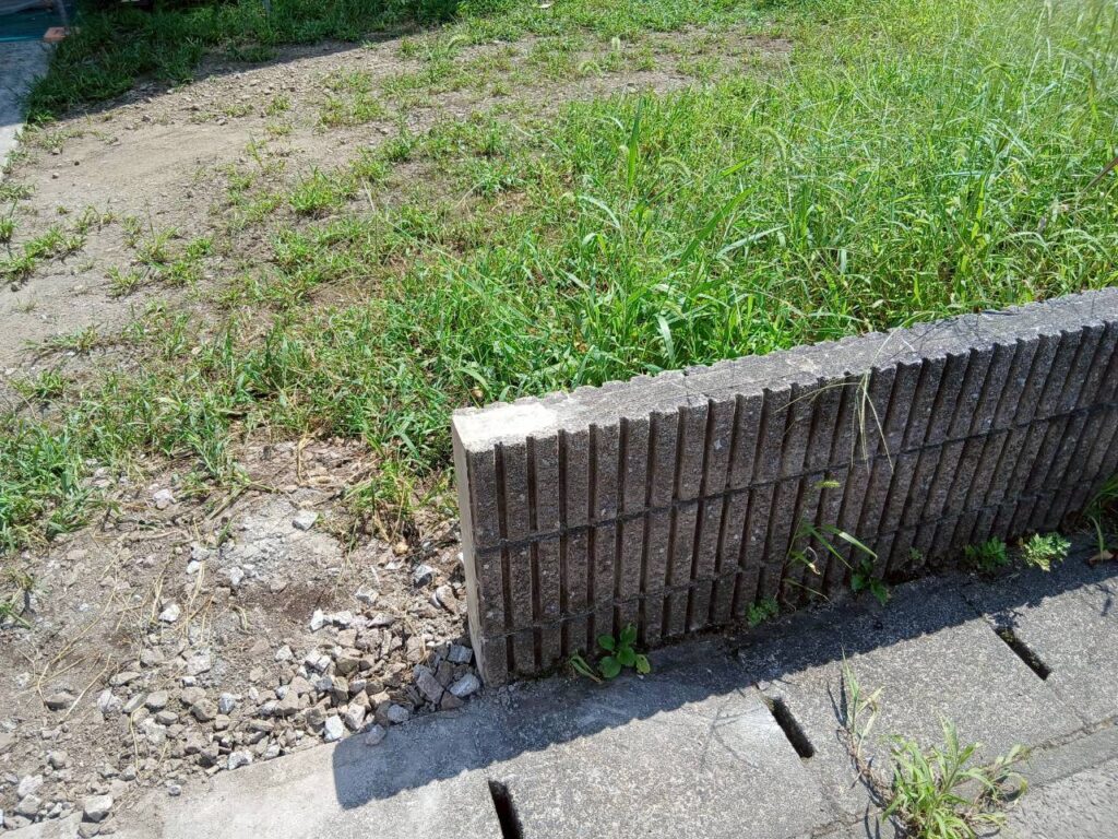 補修完了したブロック塀の全景|安全に復旧された状態