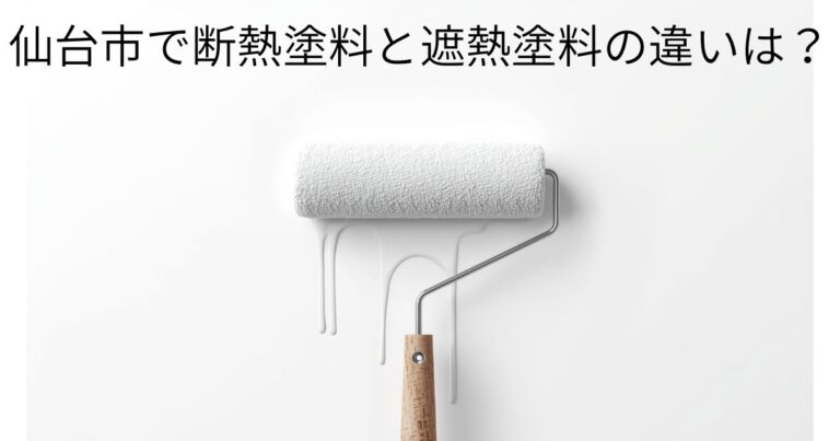 仙台市で断熱塗料と遮熱塗料の違いを分かりやすく解説した外壁塗装ガイドのアイキャッチ画像