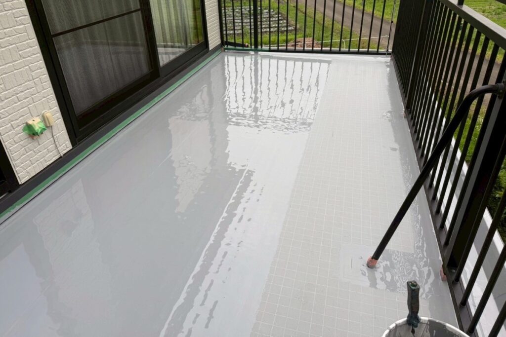 仙台市太白区 ウレタン塗膜防水施工